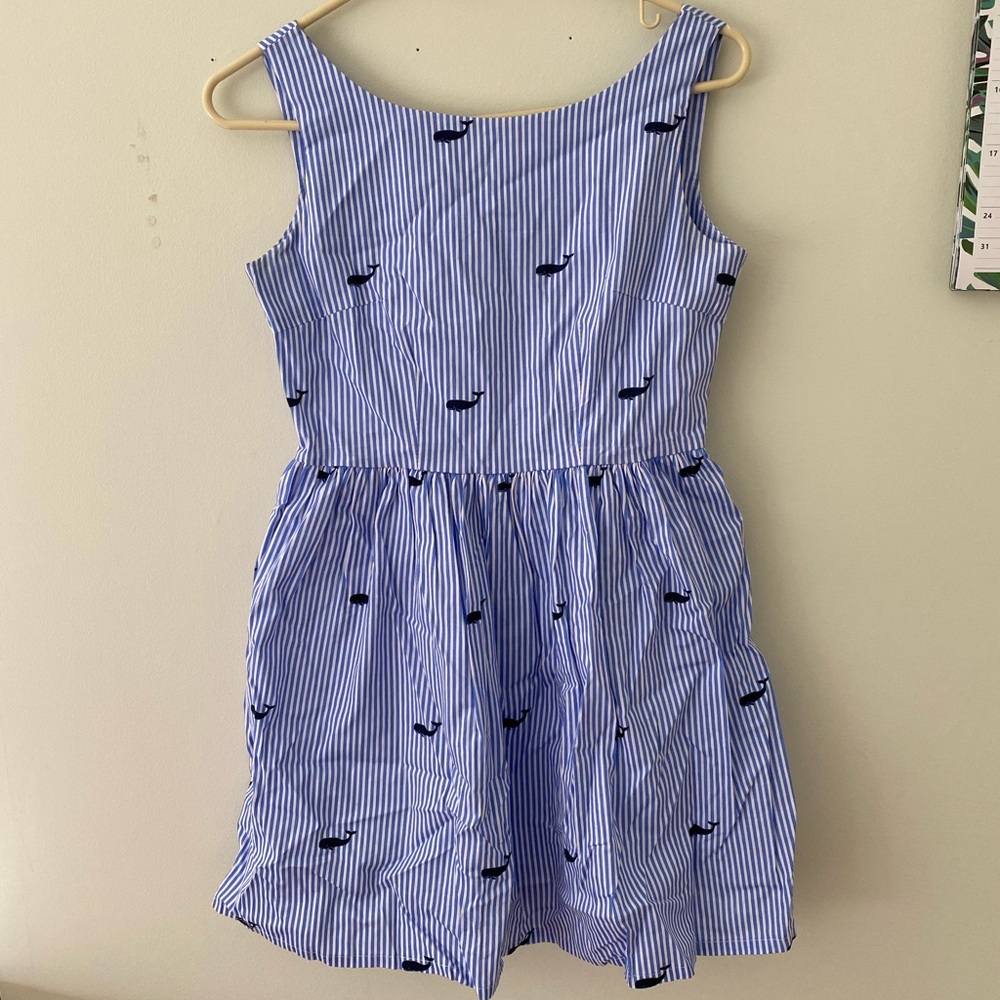 🌟Zaful Whale & Stripe Dress Size XS🌟